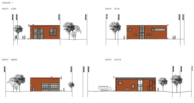 Das geplante Feuerwehrgerätehaus Irgertsheim (Quelle: Öffentliche Sitzungsvorlage der Stadt Ingolstadt)