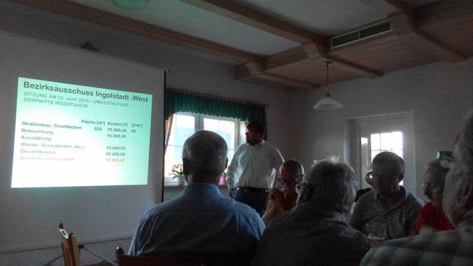 Vorstellung der neuen Irgertsheimer Dorfmitte im BZA-West (Foto: A. Koppenhofer)