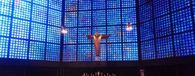 Christusdarstellung von Karl Hemmeter in der Berliner Kaiser-Wilhelm-Gedächtniskirche (Foto vom April 2016)